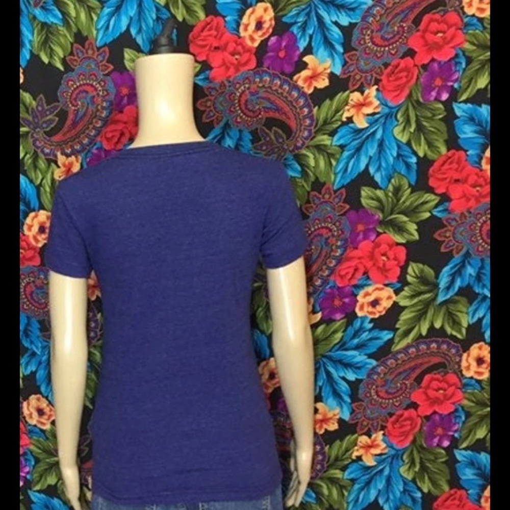 WOMEN'S MAROON 5 BAND SHIRT SMALL TOP AMERICAN APPAREL TRACK SHIRT ADAM LAVINE - Picture 7 of 7